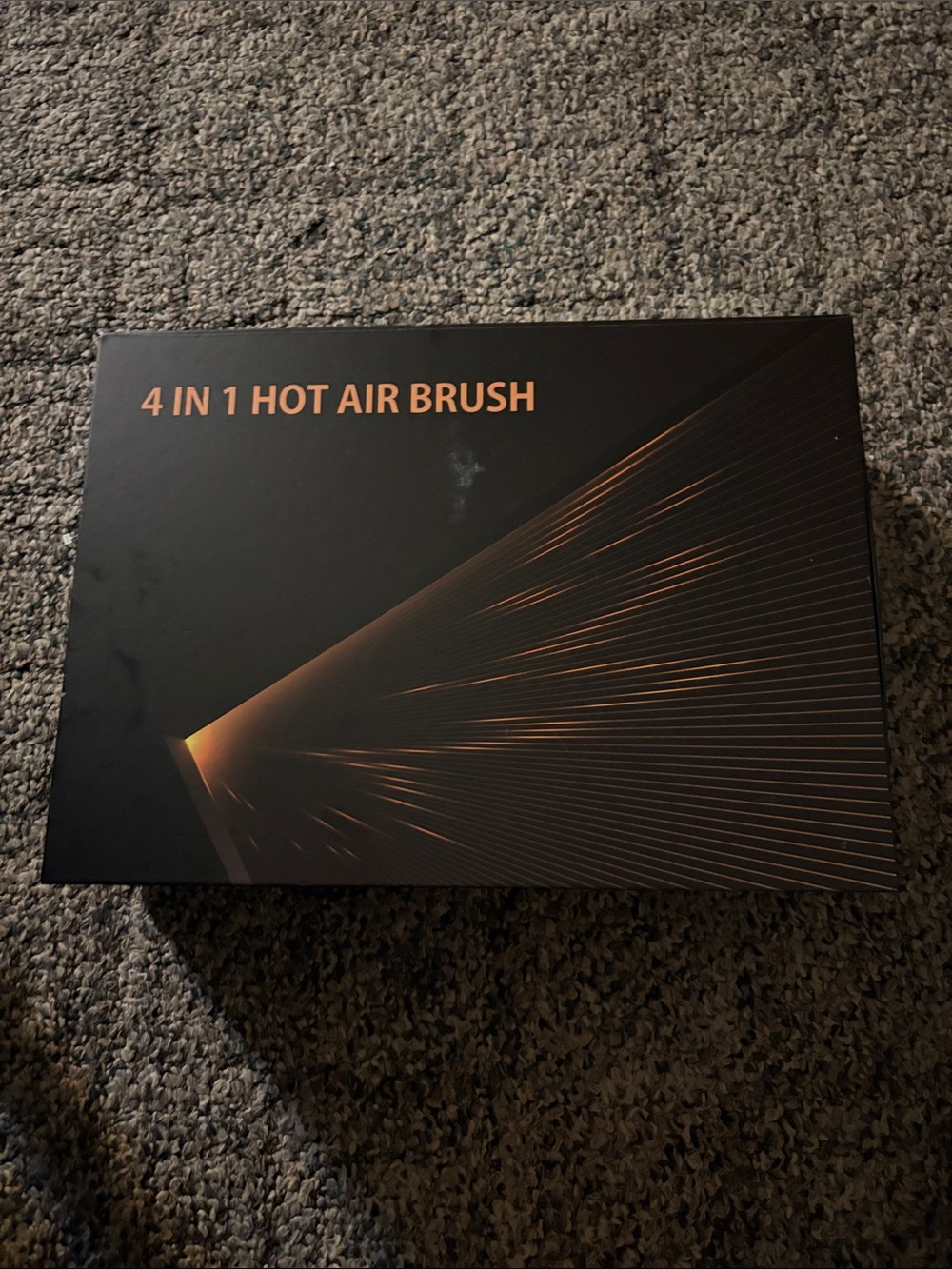 4-in-1 Hot Air Brush - Black/Orange